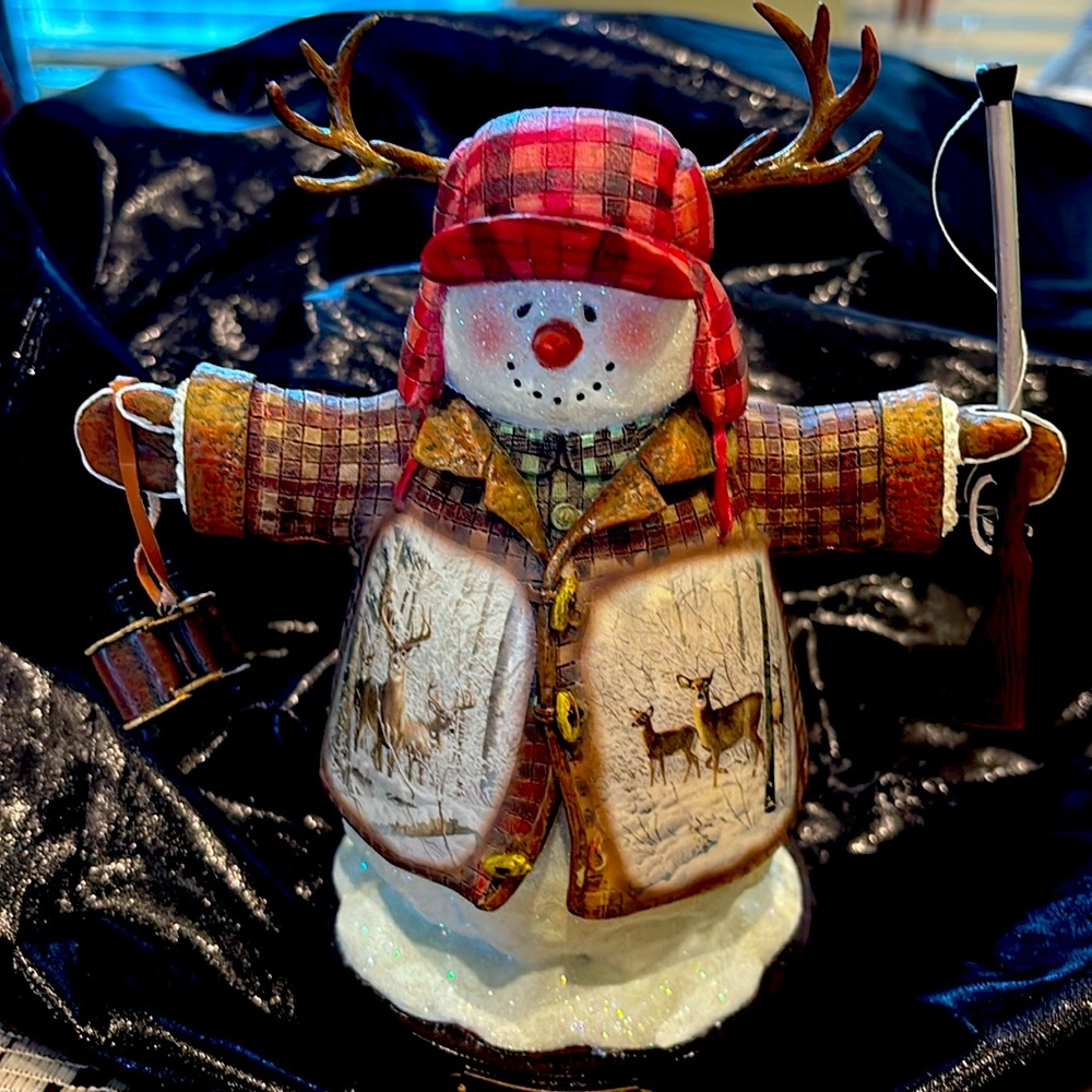 2004 Bradford Editions
The Buck Stops Here,  Snowman